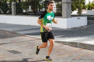 Nueva victoria de Rubén Palomeque en los 10 Km. Urbanos Ciudad de Telde (Foto Francisco Javier Santana y TA)
